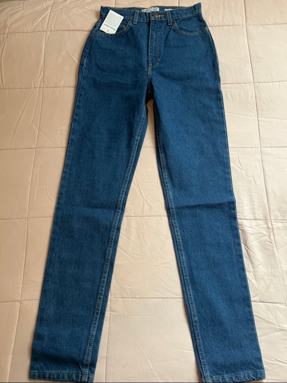 American Apparel High Rise Women’s Jeans - Dark Blue Denim